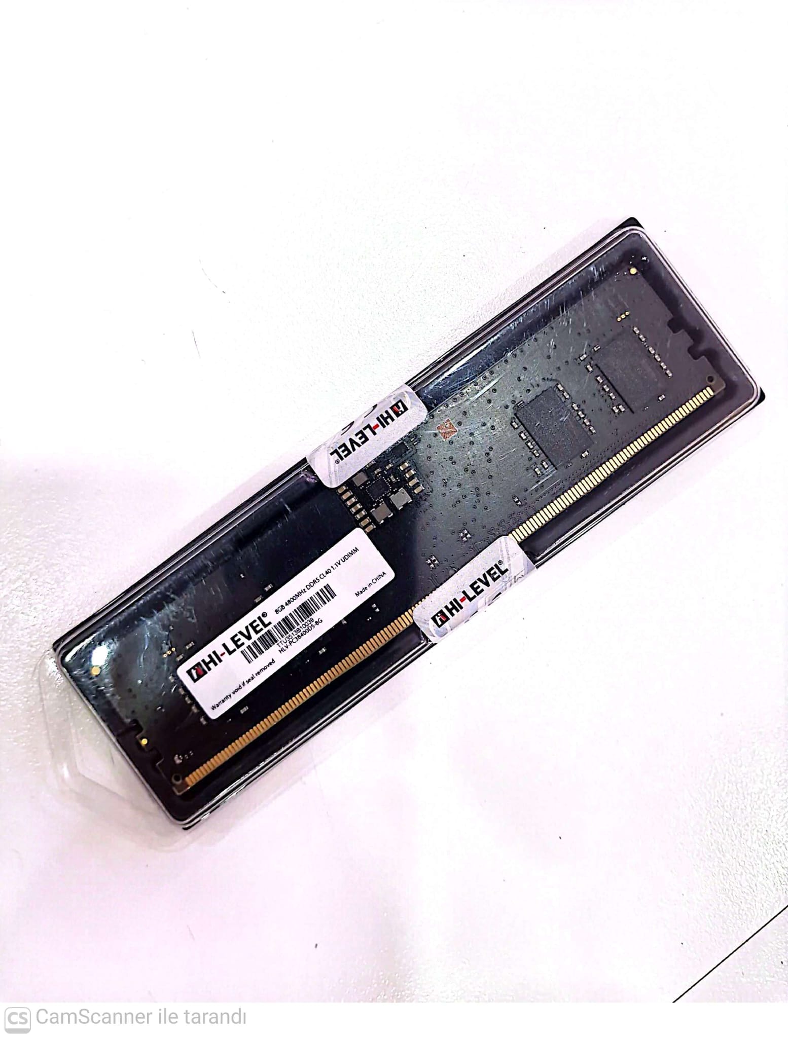 HI-LEVEL 8 GB DDR5 4800MHZ CL40 1.1V