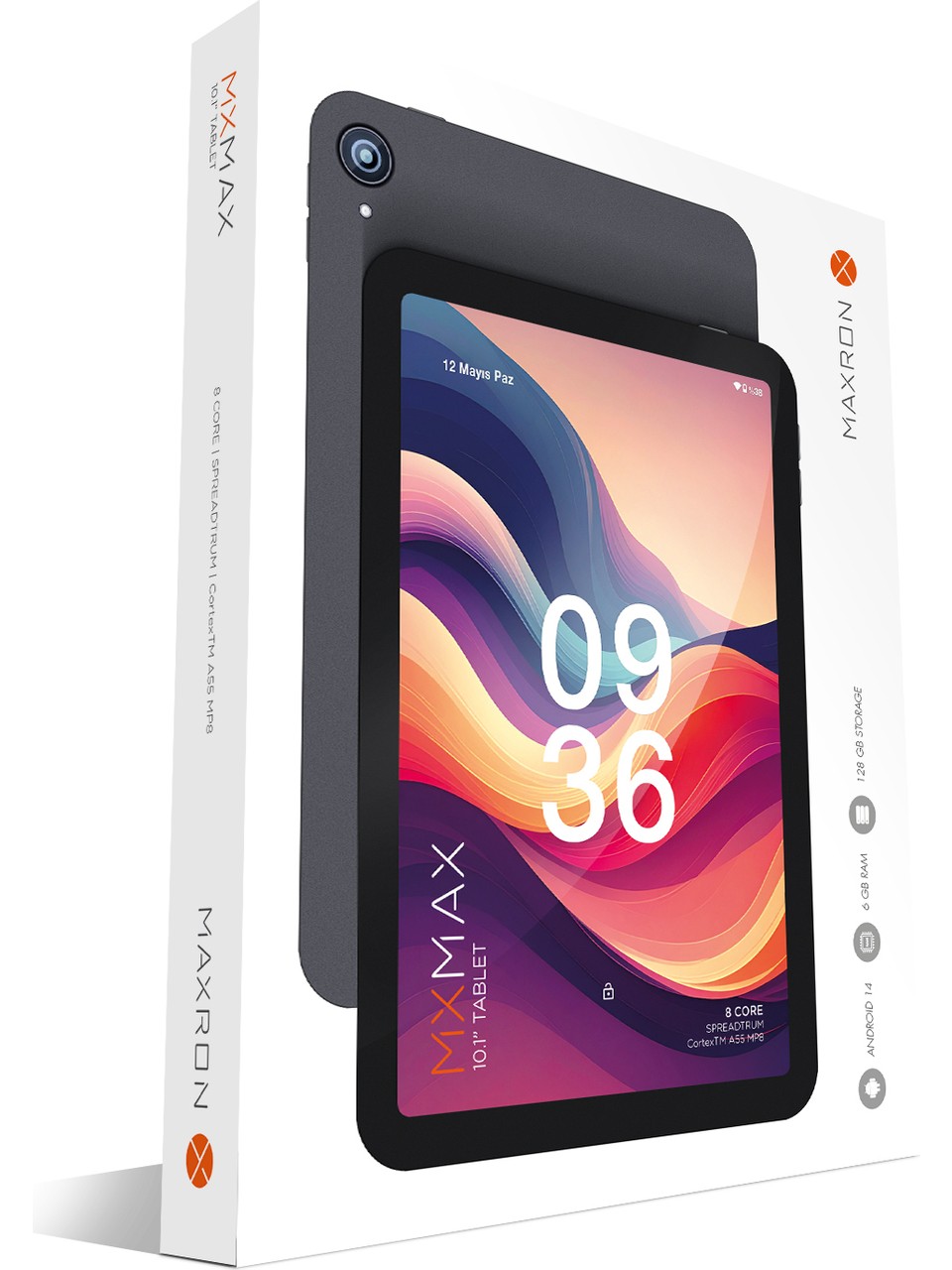 MAXRON MXMAX 10 inç 6GB RAM 128 GB HAFIZA -TABLET