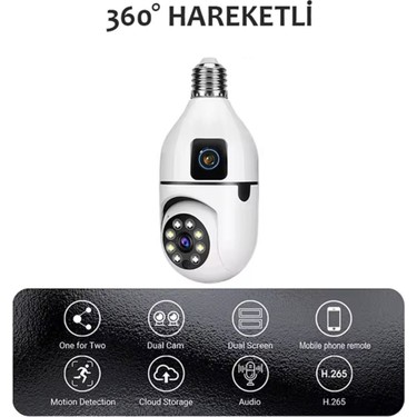 RAYNOX RX-TYS202 PANOROMA KAMERA 2Lİ